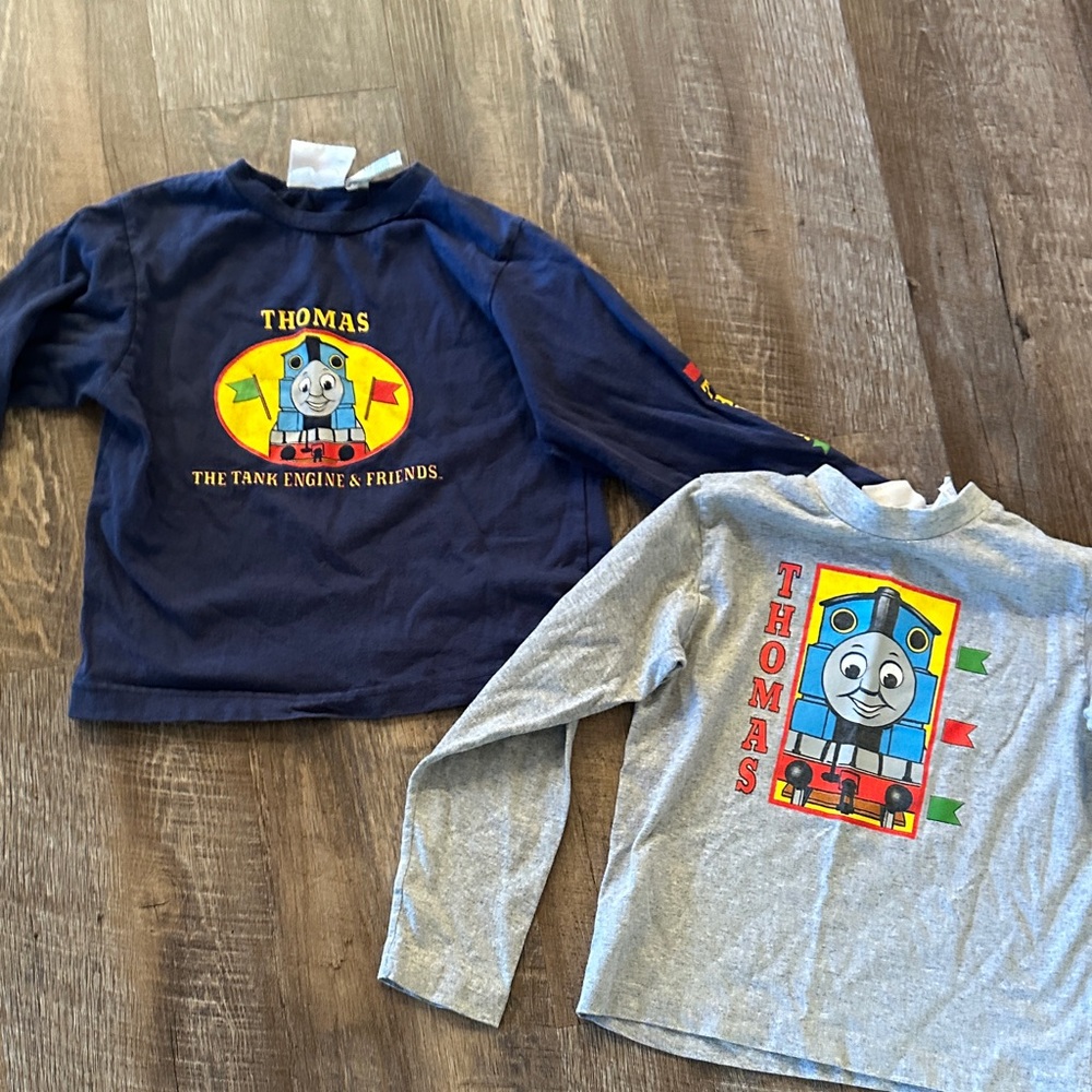 Vintage Thomas the train long sleeve shirts